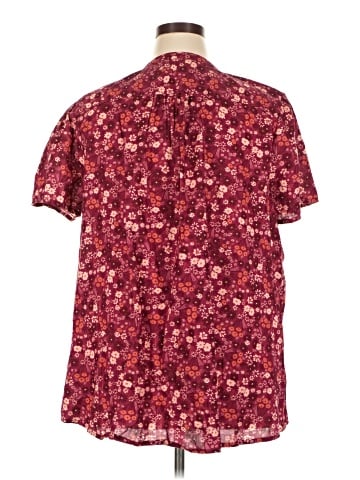 Woman Within Short Sleeve Blouse (view 2)