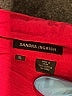 Sandra Ingrish 100% Cotton Red 3/4 Sleeve Button-Down Shirt Size XL - photo 7