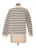 J.Crew Stripes Ivory Cardigan Size L - photo 2