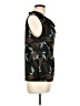 Tahari Black Sleeveless Blouse Size L - photo 4