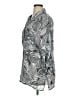 Ruby Rd. Paisley Gray 3/4 Sleeve Button-Down Shirt Size XL - photo 5