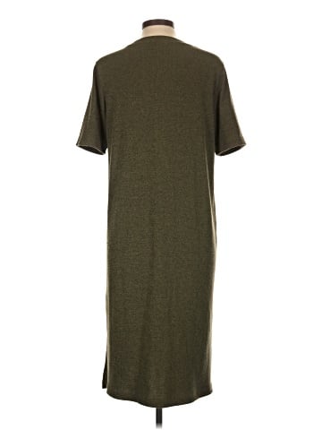 Madewell Ribbed Pocket Tee Midi Dress (view 2)