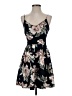 Soprano Floral Black Casual Dress Size S - photo 1