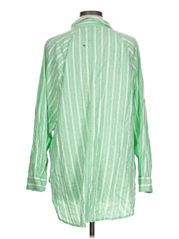Aerie Long Sleeve Button-Down Shirt (view 2)