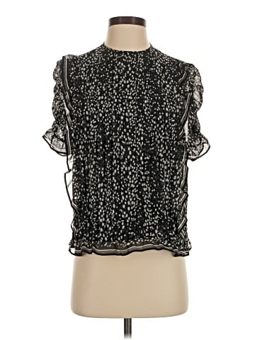 Max Studio Short Sleeve Blouse (view 1)