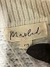 Marled 100% Polyester Ivory Pullover Sweater Size M - photo 7