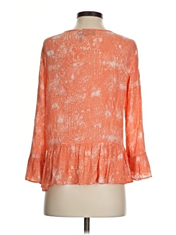 DKNY Jeans 3/4 Sleeve Blouse (view 2)