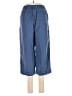 Purejill 100% Linen Blue Linen Pants Size Med Petite - photo 2