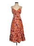 Japna Paisley Orange Cocktail Dress Size XS - photo 1