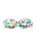 H&M Floral Teal Swimsuit Top Size S - photo 1