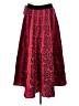 Assorted Brands Paisley Red Formal Skirt Size 7 - photo 2