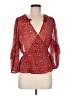 Zara Red 3/4 Sleeve Blouse Size M - photo 1