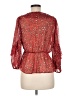 Zara Red 3/4 Sleeve Blouse Size M - photo 2