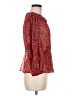Zara Red 3/4 Sleeve Blouse Size M - photo 4