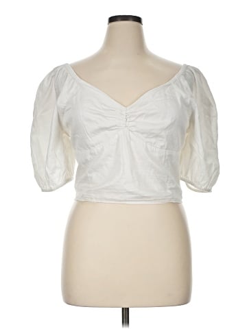 The Drop 3/4 Sleeve Blouse (view 1)