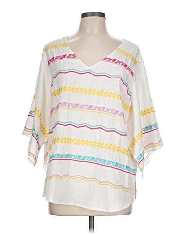 Savanna Jane 3/4 Sleeve Blouse (view 1)