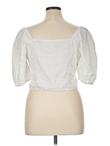 The Drop 3/4 Sleeve Blouse (view 2)