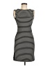 Athleta Stripes Black Casual Dress Size M - photo 1