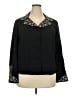 Plaza South 100% Polyester Black Blazer Size 18W - photo 1