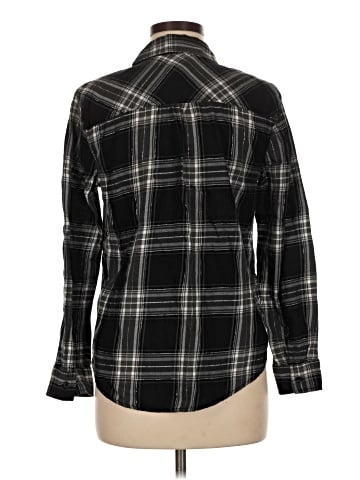 Faded Glory Long Sleeve Button-Down Shirt (view 2)