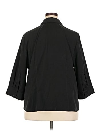 Style&Co 3/4 Sleeve Button-Down Shirt (view 2)