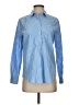 Vineyard Vines 100% Cotton Checkered-gingham Blue Long Sleeve Button-Down Shirt Size 4 - photo 1