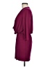 Boston Proper Solid Burgundy Cocktail Dress Size 8 - photo 5