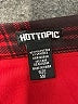 Hot Topic Plaid Red Casual Skirt Size S - photo 4