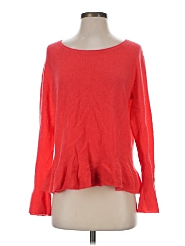 White + Warren Cashmere Pullover Sweater (view 1)