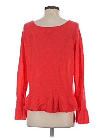 White + Warren Cashmere Pullover Sweater (view 2)