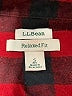 L.L.Bean Plaid Red Long Sleeve Button-Down Shirt Size S - photo 7