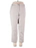 Talbots Solid Gray Casual Pants Size 18 - photo 1