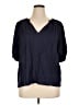Boden Blue 3/4 Sleeve Blouse Size 16 - 18 - photo 1