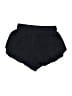 Justice Solid Black Athletic Shorts Size 7 - 8 - photo 2