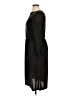Assorted Brands Argyle Solid Black Casual Dress Size 14 - photo 5