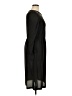 Assorted Brands Argyle Solid Black Casual Dress Size 14 - photo 4