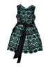 Helena 100% Polyester Teal Dress Size 5 - photo 1