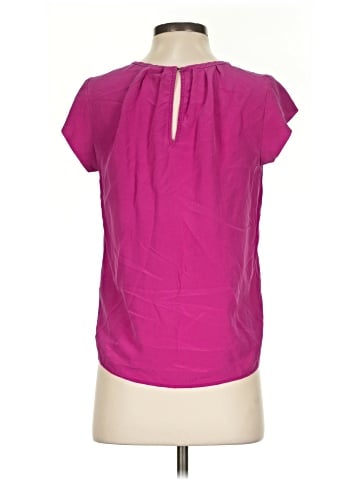 Joie Short Sleeve Silk Top (view 2)