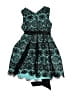 Helena 100% Polyester Teal Dress Size 5 - photo 2
