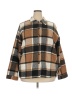 Unbranded 100% Polyester Plaid Brown Coat Size XXL - photo 1