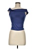 Gaze Blue Short Sleeve Top Size M - photo 1