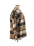 Unbranded 100% Polyester Plaid Brown Coat Size XXL - photo 4