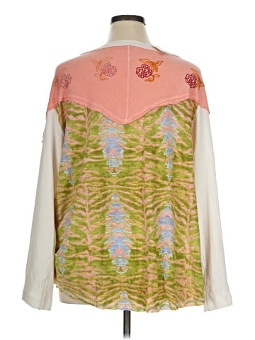 Free People 3/4 Sleeve Blouse (view 2)