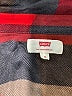 Levi's Plaid Red Long Sleeve Button-Down Shirt Size M - photo 7