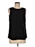 DKNY 100% Polyester Black Sleeveless Blouse Size 6 - photo 1