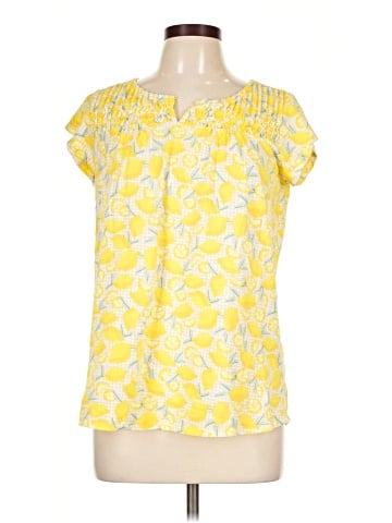 Lands' End Short Sleeve Blouse (view 1)