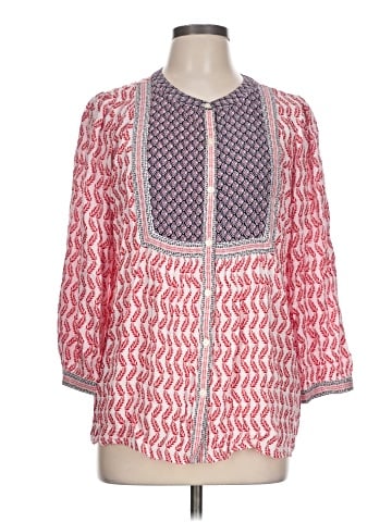 Ann Taylor LOFT 3/4 Sleeve Blouse (view 1)