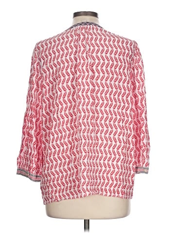 Ann Taylor LOFT 3/4 Sleeve Blouse (view 2)
