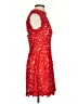 Francesca's 100% Polyester Red Cocktail Dress Size S - photo 4