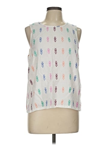 J.Crew Factory Store Sleeveless Blouse (view 1)